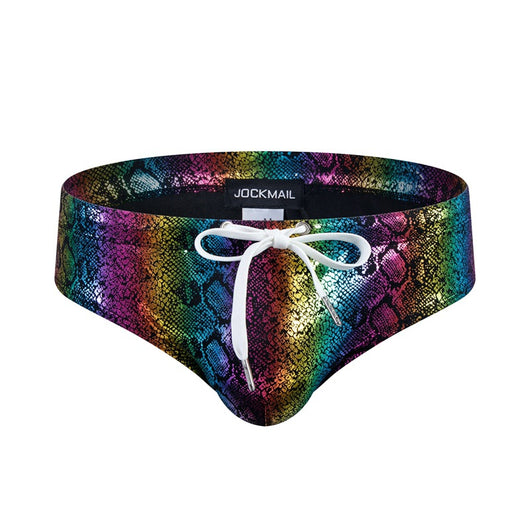Bóxer de Baño Hombre Arcoíris Serpentina - Image 40