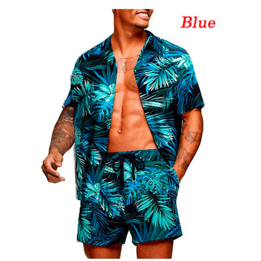 Conjunto de Camisas Juveniles con Estampado Floral Hawaiano - Image 9
