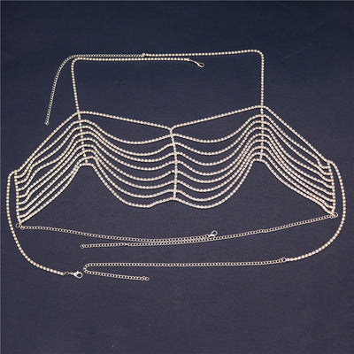 Cadena Corporal de Strass para Mujer - Sujetador Joyero - Image 4