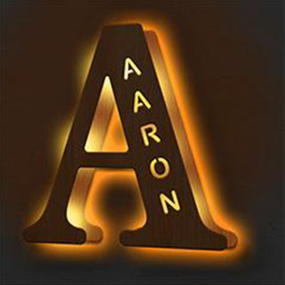 Lámpara Personalizada con Letras Iluminadas - Image 25