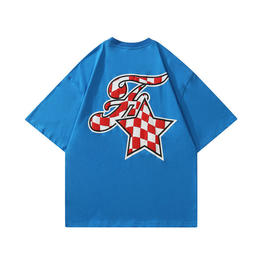 Camiseta Estampada Letras Manga Corta para Hombre Verano - Image 5
