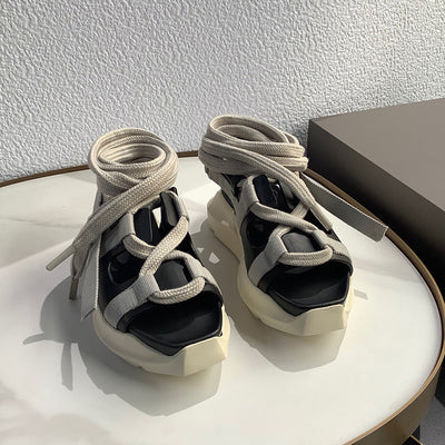 Sandalias de Moda con Punta Cuadrada y Tiras Cruzadas para Uso Casual - Image 4