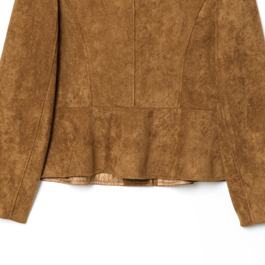 Chaqueta Abrigo Mujer Cuello Redondo Manga Larga Corte A - Image 15