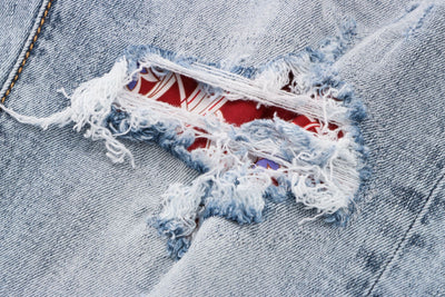 Jeans Blancos Desgastados para Hombre - Estilo Casual Moderno - Image 4
