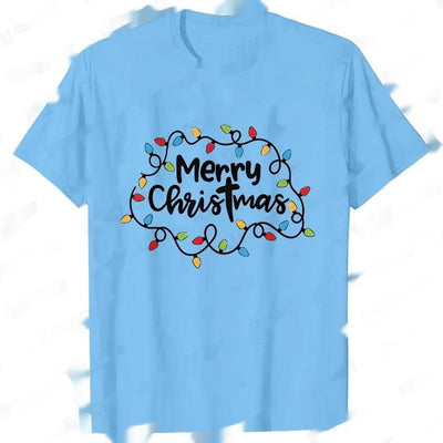 Playera Navideña para Hombre con Diseño de Luces LED - Image 9