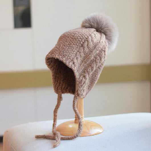 Gorro de Lana Trenzado para Mujer - Diseño Elegante y Cálido - Image 13