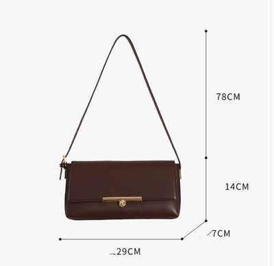 Bolso Mensajero Retro Francés - Elegancia Vintage en Cuero - Image 7