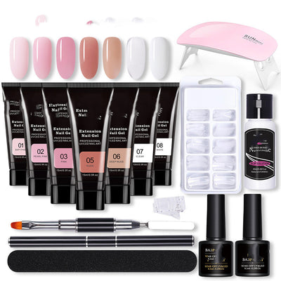 Set de Adhesivo Gel para Uñas Artísticas 15ml con Fotocurado - Image 8