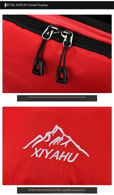 Mochila de Senderismo 90L XIYAHU - Resistente al Agua para Trekking y Camping - Image 44