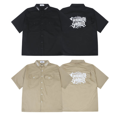 Camisa de Trabajo Rap Style con Bordado Exclusivo para Hombre - Image 14