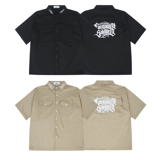 Camisa de Trabajo Rap Style con Bordado Exclusivo para Hombre - Image 14