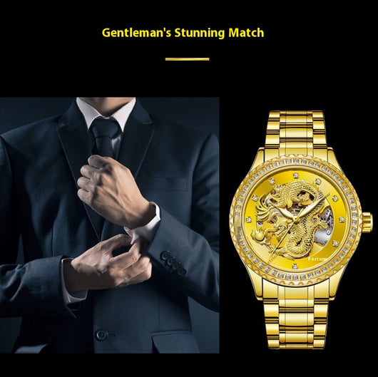 Reloj Automático Mecánico Resistente al Agua para Hombre - Image 9