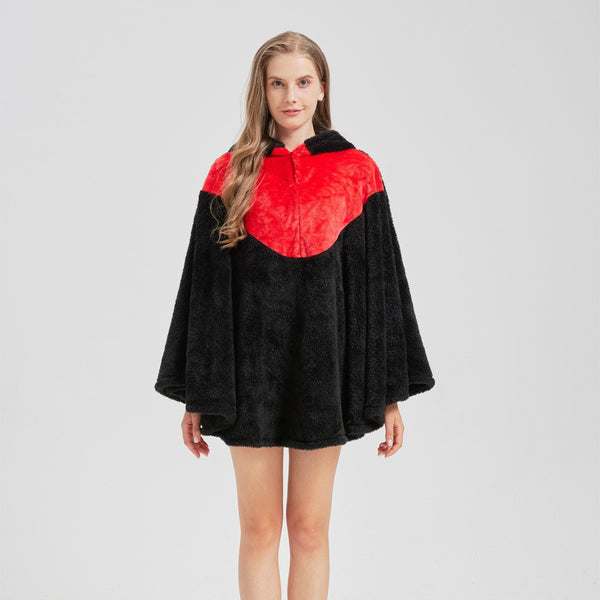 Capa Flanela Diablillo Halloween - Disfraz Infantil Cartoon