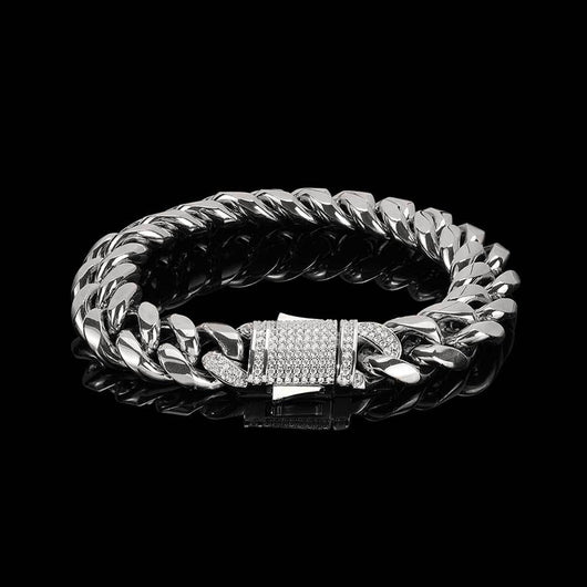Pulsera de Acero Titanio y Oro 18k para Hombre - Image 9