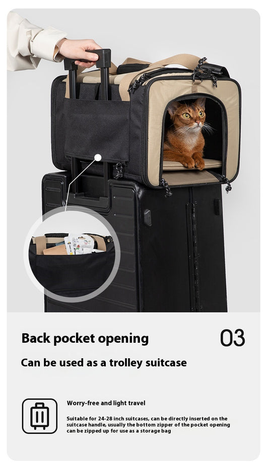Bolsa de Transporte para Gatos con Asa de Hombro - Image 12