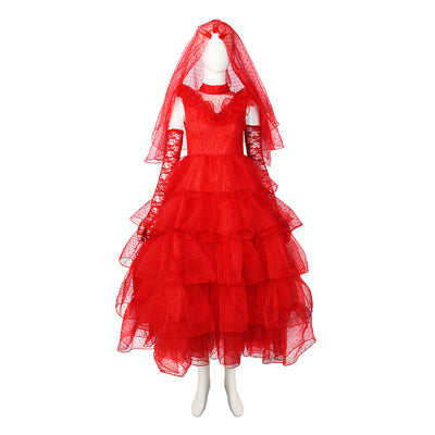 Disfraz Beetlejuice Novio - Vestido de Boda Cosplay - Image 3