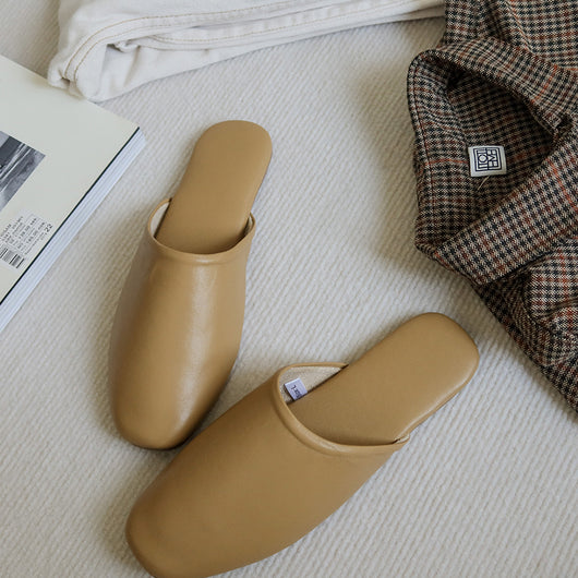 Pantuflas de Cuero Oveja para Pareja - Cómodas Zapatillas de Casa - Image 9