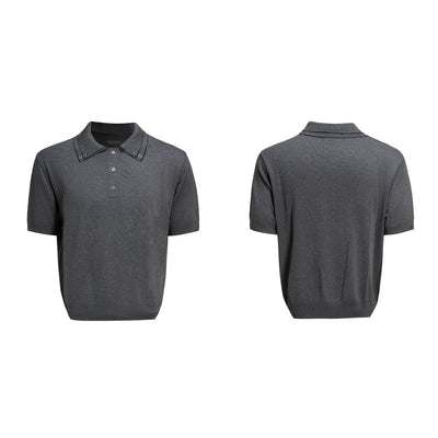 Playera Slim Ice Feeling Cuello Doble Manga Corta - Image 10