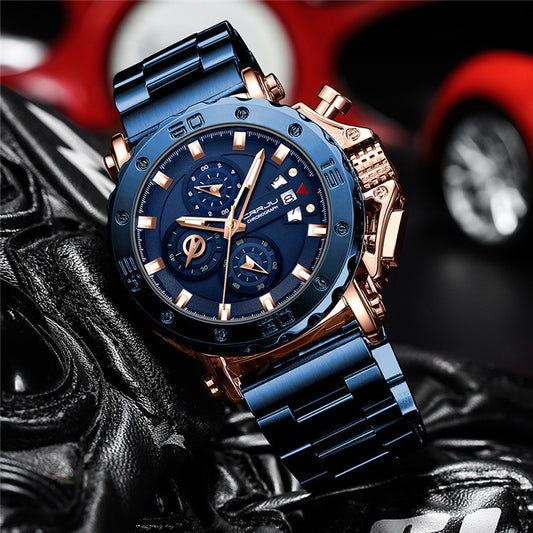 Reloj de Pulsera Acero Inoxidable con Esfera Extragrande - Image 2