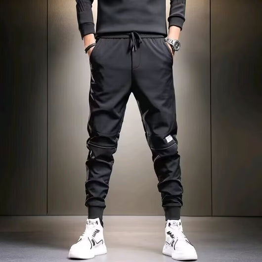 Pantalones de Chándal Cómodos Ajustados Estilo Coreano con Secado Rápido para Hombre - Image 12