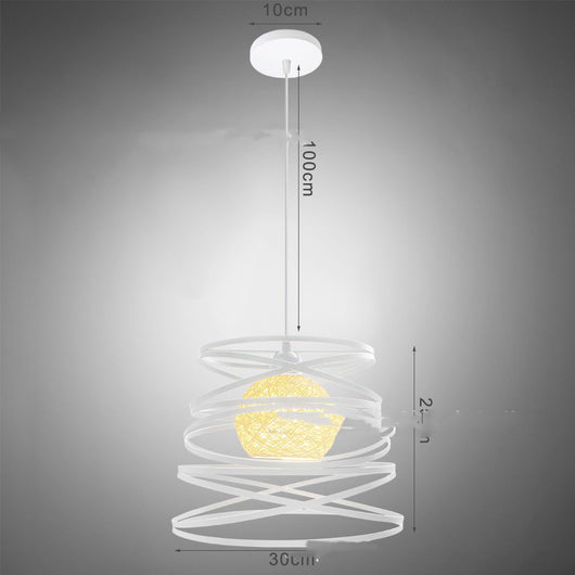 Lámpara Colgante Minimalista de Hierro para Restaurante y Bar - Image 8