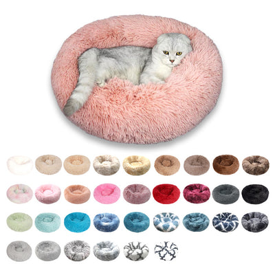Cama Térmica para Gatos con Felpa Gruesa - Nido Profundo para Invierno - Image 3