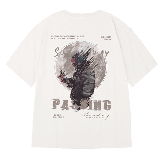 Camiseta Suelta de Gran Tamaño para Hombre - Estilo Personalidad - Image 10