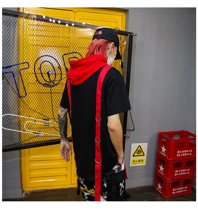 Camiseta Hip-Hop Oversize con Manga Cinco Puntos - Image 13