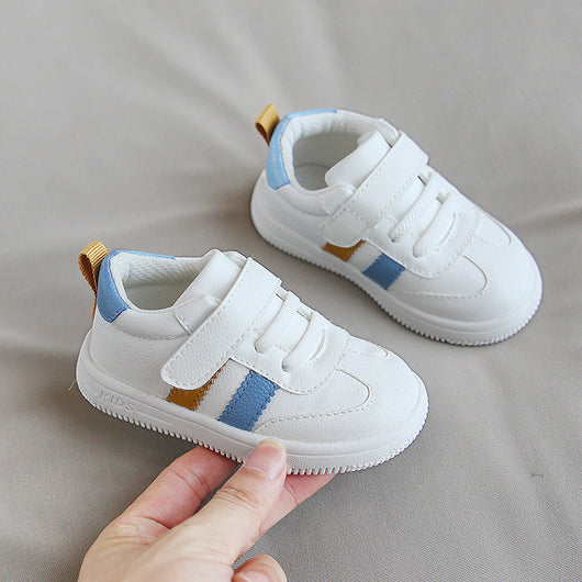 Zapatos Blancos para Bebé con Velcro - Comodidad y Estilo - Image 5