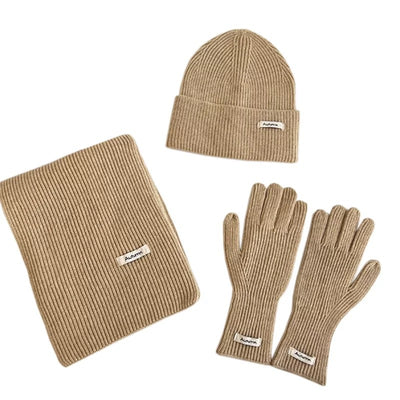 Conjunto Térmico Infantil 3 Piezas: Bufanda, Gorro y Abrigo de Lana Gruesa - Image 16