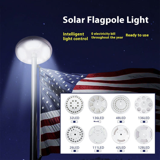 Lámpara Solar Impermeable para Banderas