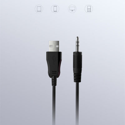 Parlante USB 2.1 Portátil con Subwoofer de Graves Profundos - Image 11