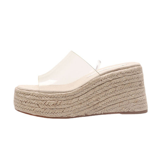 Sandalias Cuña Talla Grande para Mujer con Plataforma - Image 5