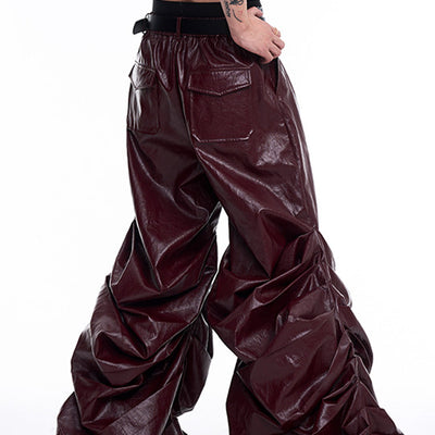 Pantalón Ancho Plisado Casual Acumulado - Image 15