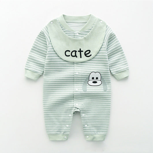 Pijama Enterizo de Algodón para Bebé - Diseño Princesa con Mangas Largas - Image 7