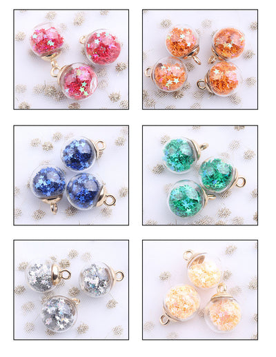 Bola de Vidrio Transparente Coloreada 16mm - Accesorio Artesanal - Image 3