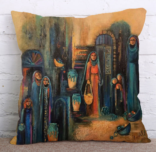 Funda de Almohada Infantil con Diseño Folclórico Tradicional - Image 11