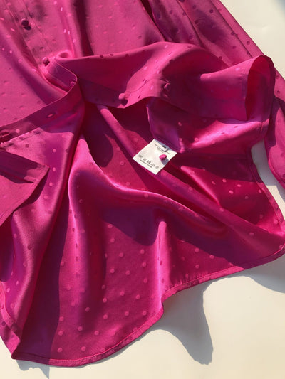 Camisa de Manga Larga en Satén Sedoso Reversible con Brillo - Image 17