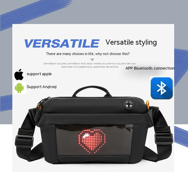 Bolsa Deportiva Cruzada Pecho con Diseño Moderno