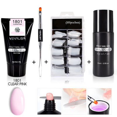 Kit Completo de Gel de Uñas Venalisa - Constructor Transparente y Camuflaje Jelly - Image 30
