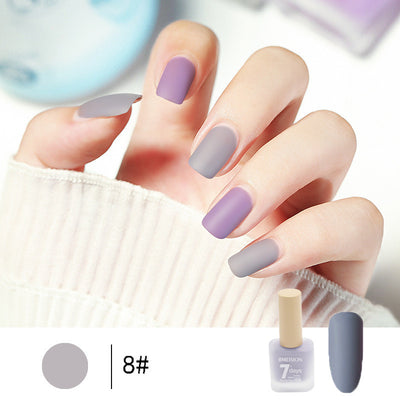 Esmalte de Uñas Mate Nude sin Horno de Secado Rápido - Image 10