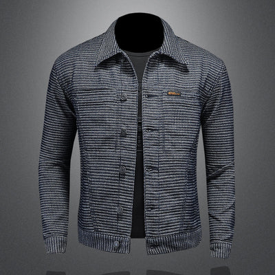 Chaqueta Denim Estilo Motociclista para Hombre - Diseño Europeo Casual - Image 5