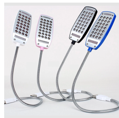 Lámpara LED USB para Escritorio con 28 Luces de Lectura