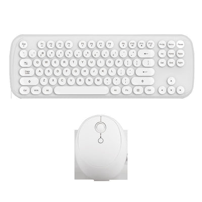 Set Teclado y Ratón Inalámbrico Retro para Niñas - Image 3