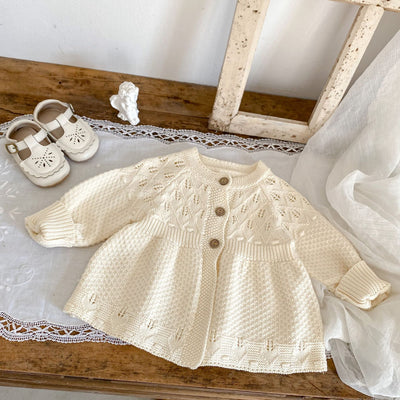 Cardigan Tejido Calado para Bebé y Niños - Image 3
