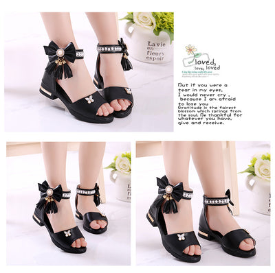 Sandalias Infantiles con Moño - Suela Suave y Flexible - Image 8