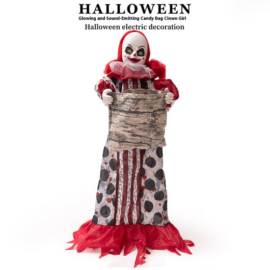 Adornos Decorativos Halloween Niña Eléctricos con Caramelos - Image 3