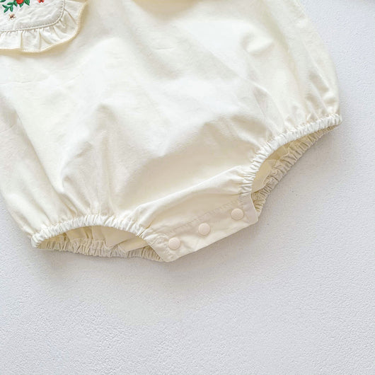 Vestido para Bebé Niña con Solapa y Flores Rotas - Image 13