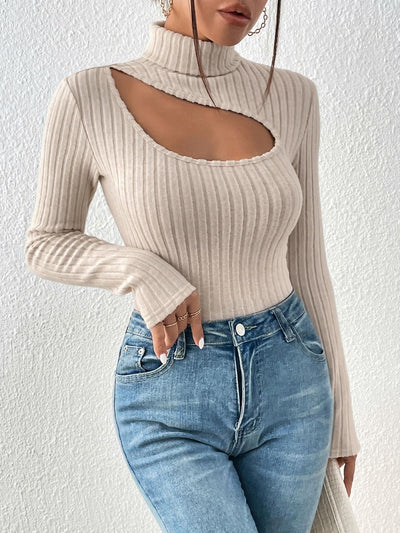 Blusa Elegante Slim Fit Estilo Maduro para Mujer - Otoño Invierno - Image 10