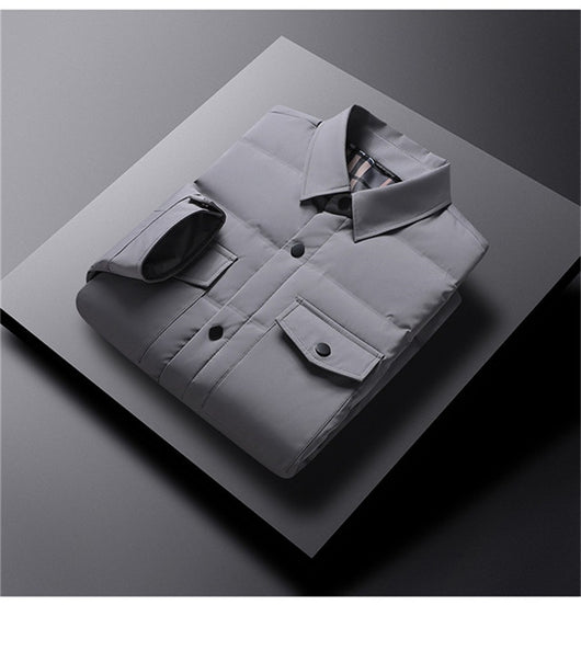 Chaqueta Polo con Plumón de Pato Blanco Premium - Abrigo Cálido y Elegante - Image 20